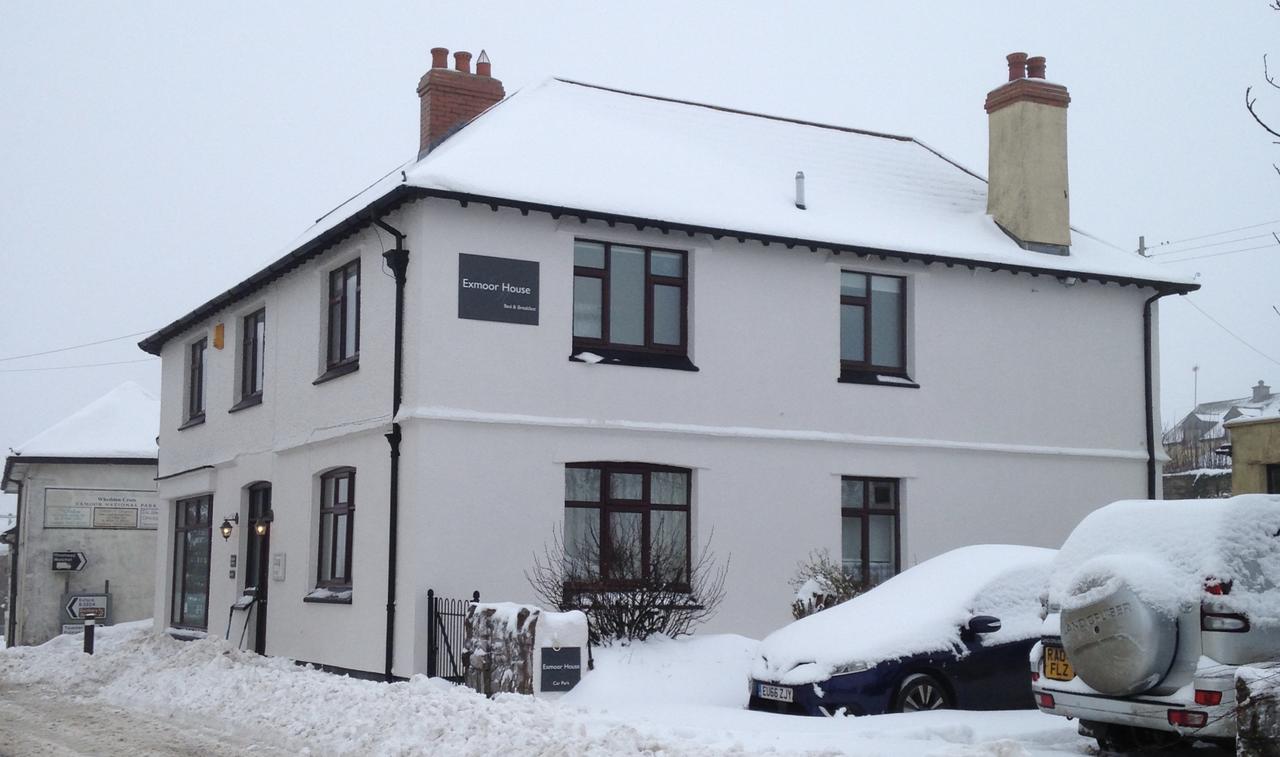 Exmoor House Bed & Breakfast Wheddon Cross Exterior foto